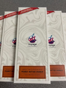 Voyage Psych 3.5g Magic Mushroom Bar – Peanut Butter Crunch